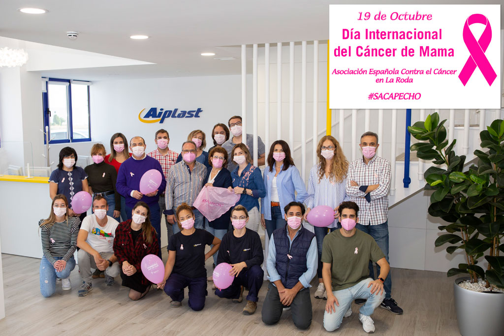 Aiplast con el Día internacional del cáncer de mama